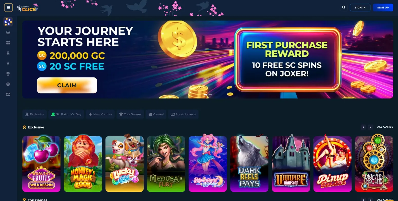 Casino Click Wisconsin casual games — Keno Plinko Mines and more for Wisconsin players