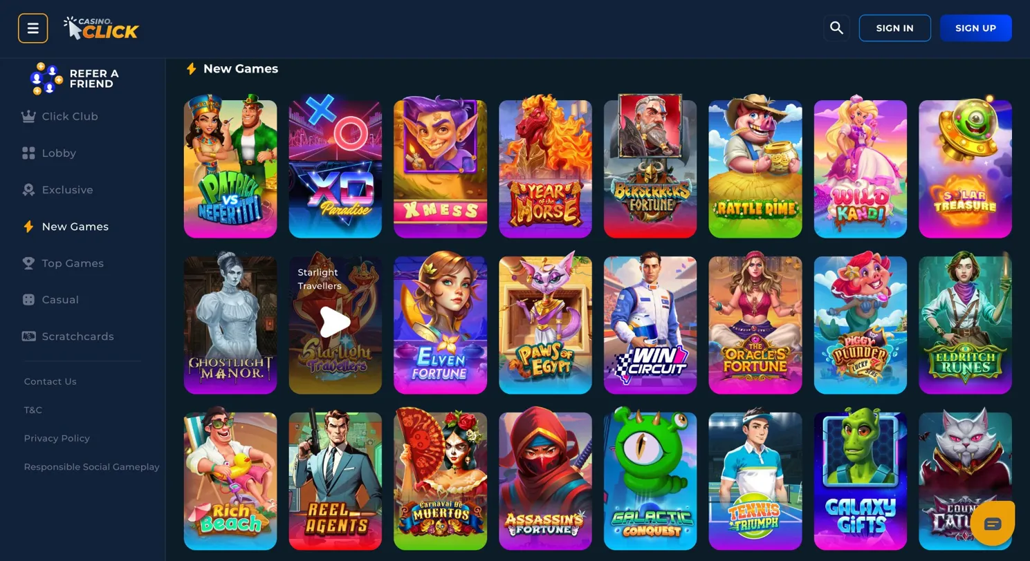 Casino Click Wisconsin Click Club missions — Click Arena missions for Wisconsin players